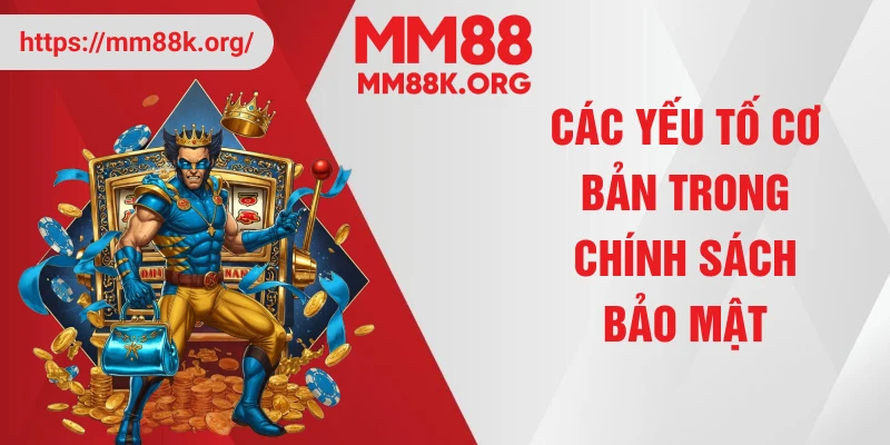 Các yếu tố cơ bản trong chính sách bảo mật